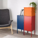 Illustration for article titled These Colorful Metal Cabinets Are My Unsung Hero of IKEAs Storage Solutions